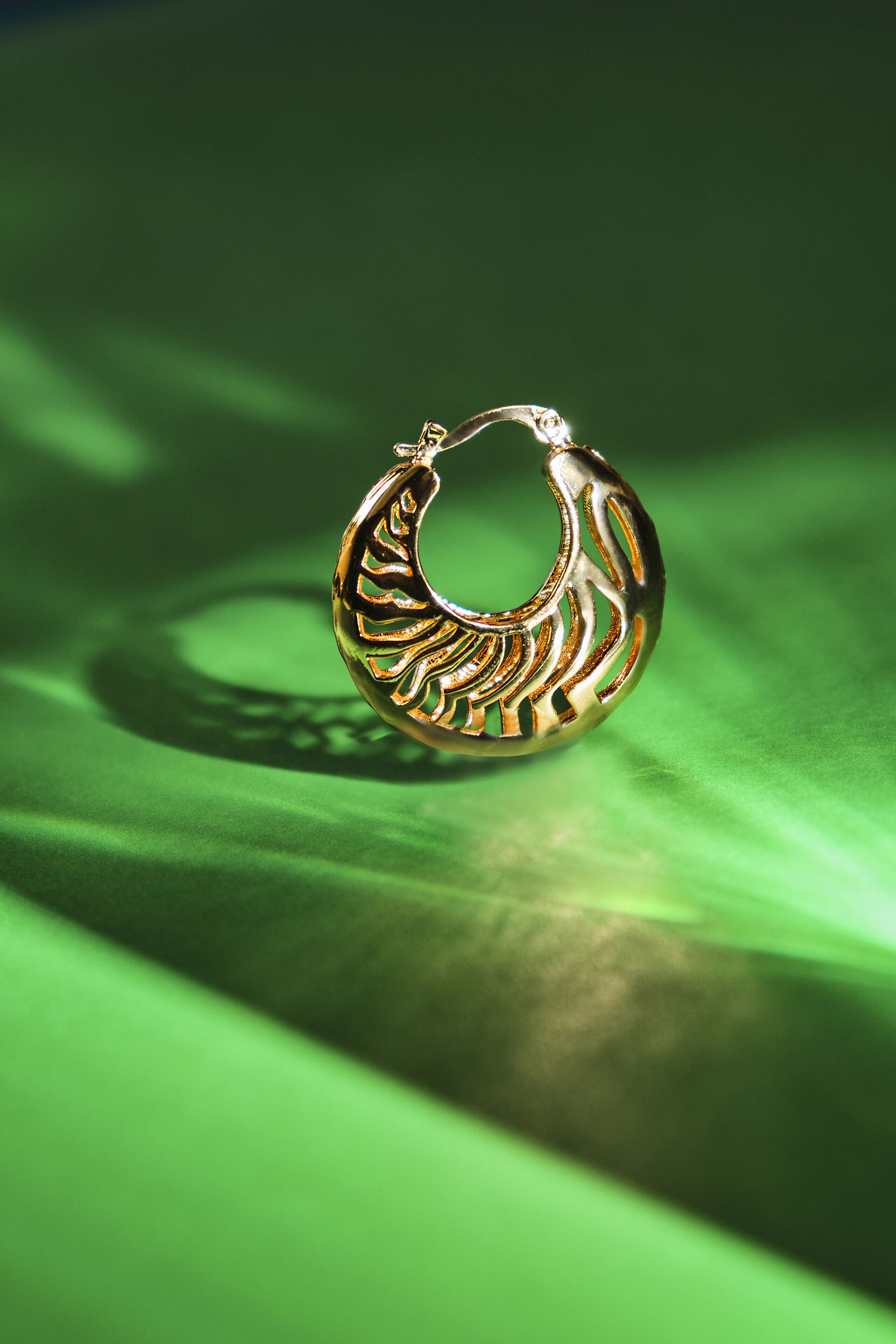 Molten Glow Earrings, , image 2